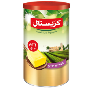 سمنة كريستال صفراء 1 ك